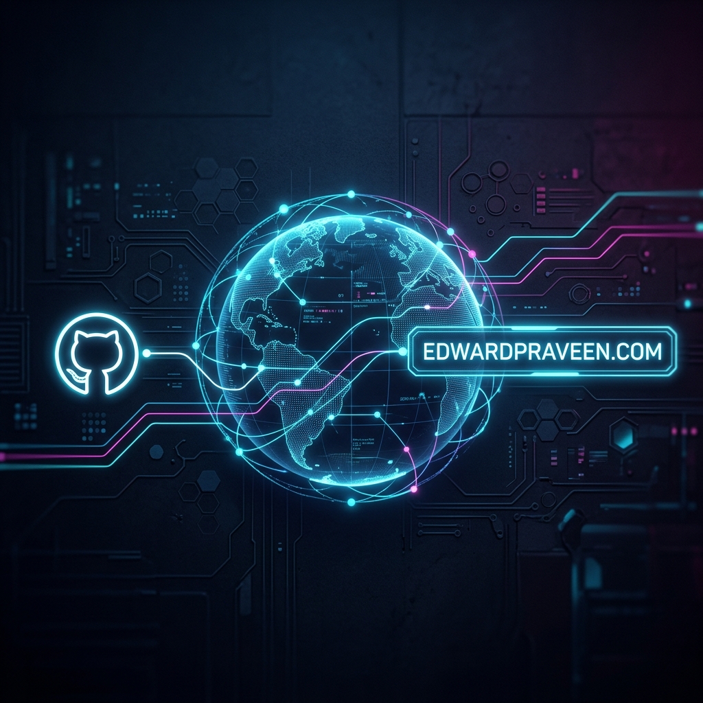 From GitHub Pages to a Real Domain - How I Finally Claimed edwardpraveen.com